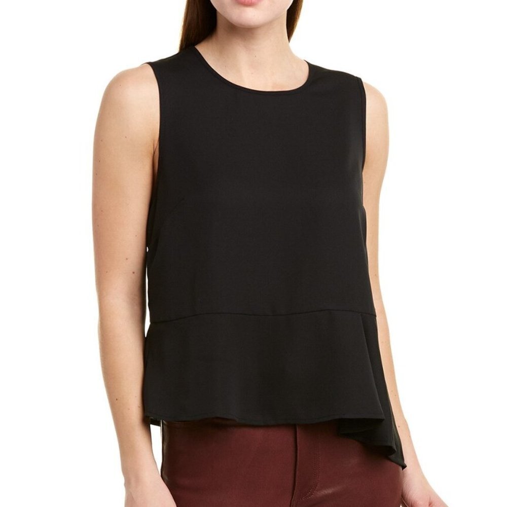 NWT BCBGMAXAZRIA Women's Sleeveless Peplum Top